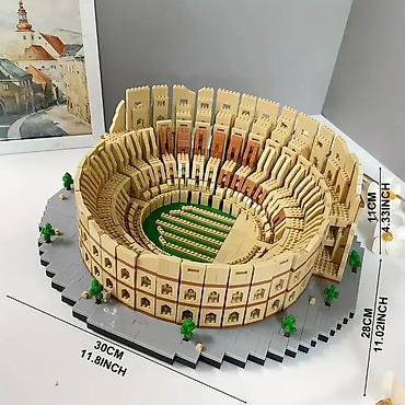 Игрушки: Конструктор из серии Архитектура Колизей, Рим 🔥 4928 деталей (мини — 2