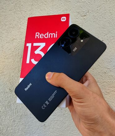 Redmi: Redmi 13C, 256 GB, rəng - Qara