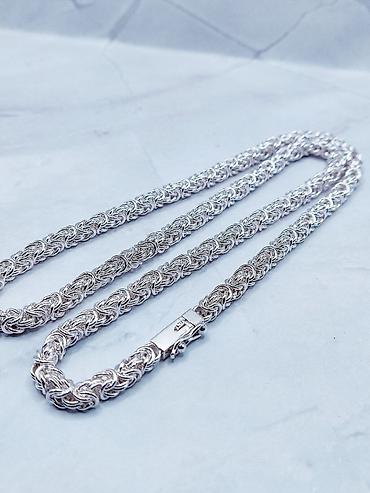 Серебряные цепочки: Цепочка, Проба 960, Мужские, Новый — 6