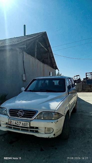 ssangyong mysso: Ssangyong Musso: 1999 г., 2.9 л, Механика, Дизель, Внедорожник — 3