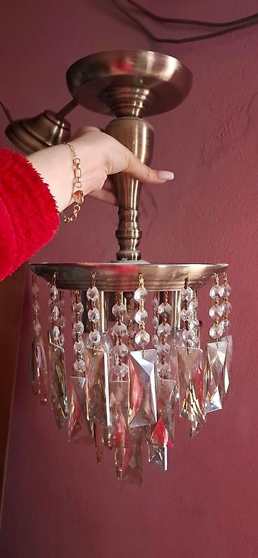 lüstr: Çılçıraq, 3 lampa, Metal — 1