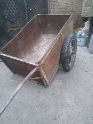 купить садовую тележку: Бакча жана курулуш дөңгөлөк жана араба, Болот, Бир дөңгөлөктүү, Чекене