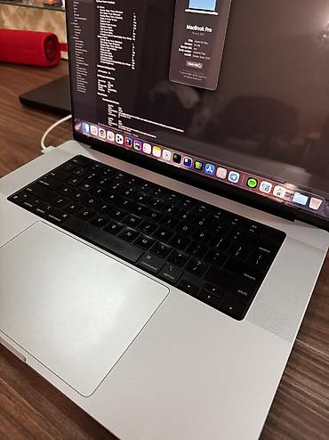 macbook a1708: MacBook Pro 16 M1 Max 64GB RAM 1TB SSD SILVER серебряный идеальное — 2