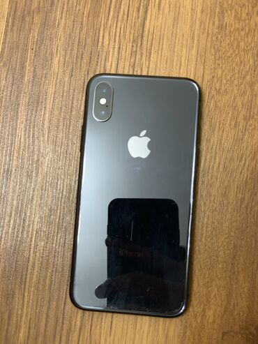 айфон х хс хр: IPhone Xs, Колдонулган, 64 ГБ, Space Gray, Каптама, 78 %