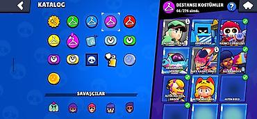 услуги аниматоров: Brawl Stars oyun hesabı – yüksək səviyyəli profil - Kupa yolu — 4