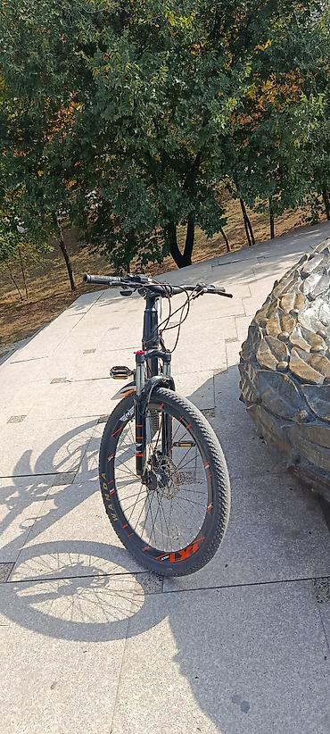 dağ velosiped: NXT markalı dağ/şəhər tipli velosiped. Qara rəngli korpus narıncı və — 5