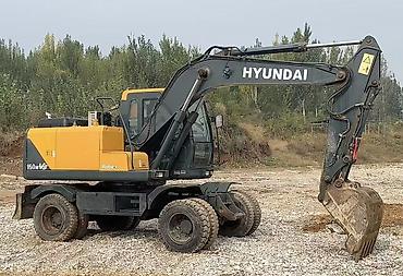 150w: Экскаватор, Hyundai, 2016 г., Колесный — 1