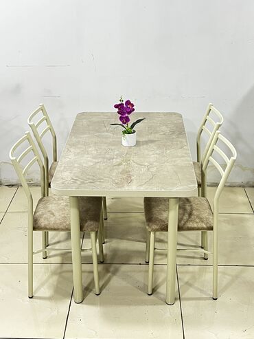 Кухонные столы и стулья: Кухонный стол и стул, Новый — 3