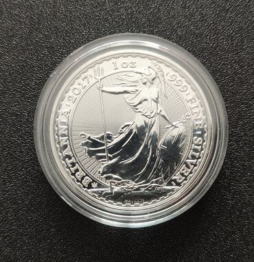 медная монета: Серебряную монету продам