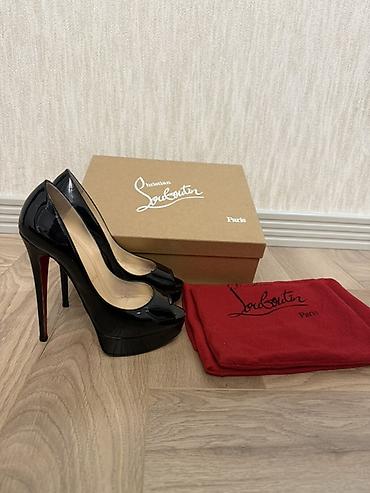 louboutin: Ölçü: 37, rəng - Qara, İşlənmiş — 1