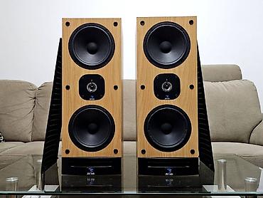 Zvučnici i stereo sistemi: JM Lab stereo zvučnici – podnostojeći, drveni finiš (svetli hrast), sa — 3