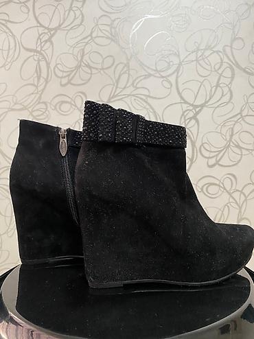 Ботинки и ботильоны: Ботинки, 39, Maria Moro, Новый, цвет - Черный, Самовывоз, Платная доставка at lalafo.kg — 2 Ботинки и ботильоны: Ботинки, 39, Maria Moro, Новый, цвет - Черный, Самовывоз, Платная доставка — 2