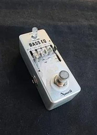 akusticna bas gitara sa zvucnikom: BAS EQ PEDALA GRAFIČKI EKVILAJZER | Slanje po dogovoru ili lično — 4