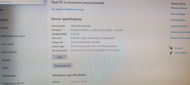 komputer şəkilləri: Windows 10 pro
ram: 4
prosessor: inteli3,3.30GHz
64bit