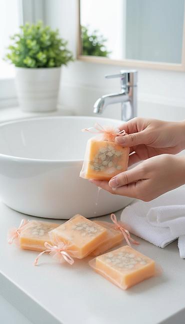 Промышленная химия: Мыло с эфирным мас лом,ручное мыло для умывания лица, рук и принятия — 1