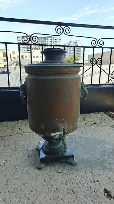 Qədim samovar, 1904 il, Mis, Vəziyyəti: Qənaətbəxş — 3