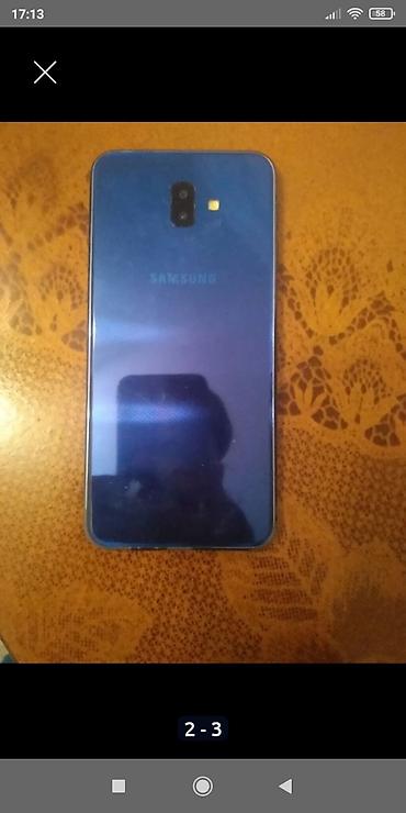 iphone apple 6s: Samsung Galaxy J6 Plus, 32 GB, rəng - Mavi, Qırıq — 2