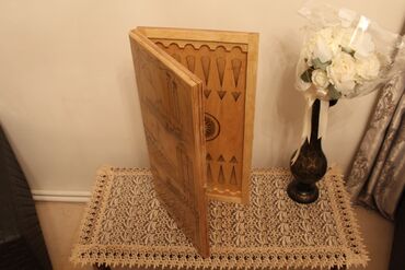 Nərdlər: Xüsusi hazırlanmış Əl işi/ Suvinerlik Nərd. Uzunluğu 67sm, Eni -da lalafo.az — 5 Nərdlər: Xüsusi hazırlanmış Əl işi/ Suvinerlik Nərd. Uzunluğu 67sm, Eni — 5