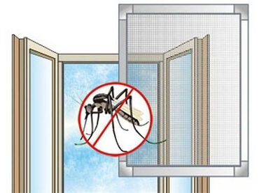 защита на окна: Москитные сетки