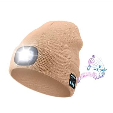 Головные уборы: LED fənərli və Bluetooth qulaqlıq funksiyalı papaq - Modelle: toxunma — 1