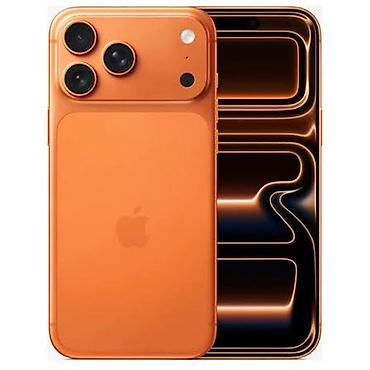 apple studio: IPhone 17 Pro Max, Новый, 256 ГБ, Оранжевый, Защитное стекло, Зарядное устройство, Кабель, В рассрочку, 100 % — 1