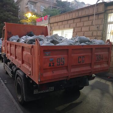 Yük daşımaları: Bütün növ yüklərin söküntü tullantıların zibillərin daşıması atılması