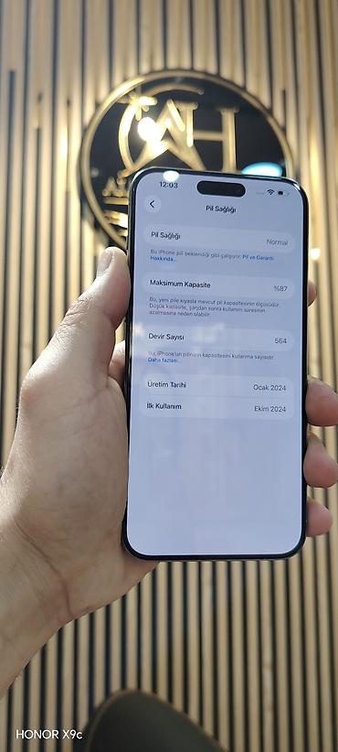 apple ipad pro: IPhone 15 Pro Max, 512 GB, Natural Titanium, Face ID, Sənədlərlə, Zəmanət — 2