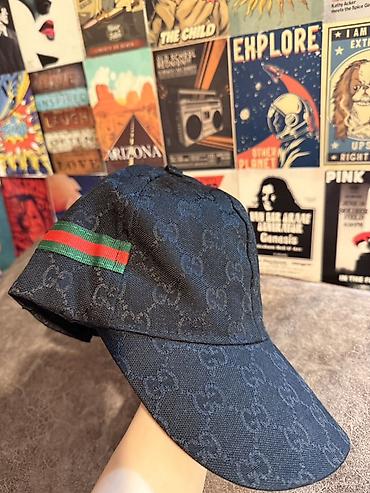 kepka satisi: Papaq gucci firmasina məxsusdur unisex modeldi az istifade omunub — 4
