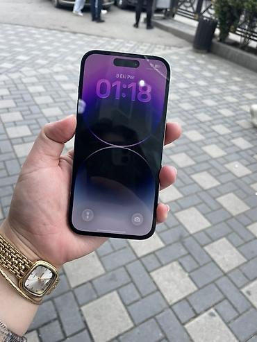 iphon 8 plus: IPhone 14 Pro, Deep Purple, Face ID — 2