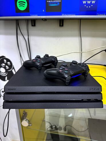 игры на сони 2: PS4 Pro 1000gb 6 игр Непрошитая 12.00 последняя ПО 2 геймпада Игры