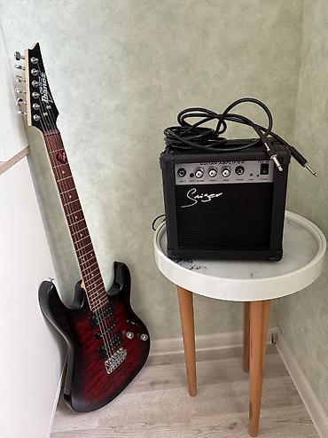 işlənmiş pianino satışı: Elektron gitara, Ibanez, 6 sim, Yeni, Ünvandan götürmə, Ödənişli çatdırılma — 1