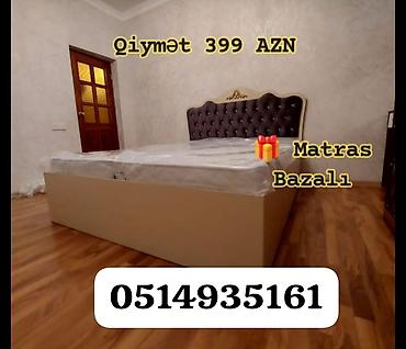 Çarpayılar: Yeni, Təknəfərlik çarpayı, Bazasız, Matras ilə, Siyirməsiz, Azərbaycan — 15