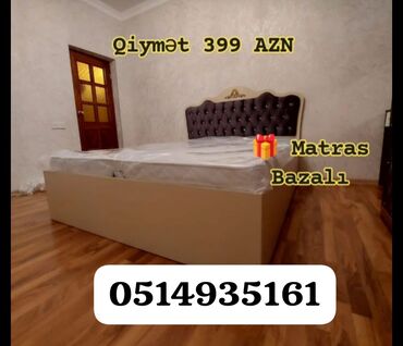 Çarpayılar: Yeni, İkinəfərlik çarpayı, Bazasız, Matras ilə, Siyirməsiz, Azərbaycan -da lalafo.az — 23 Çarpayılar: Yeni, İkinəfərlik çarpayı, Bazasız, Matras ilə, Siyirməsiz, Azərbaycan — 23
