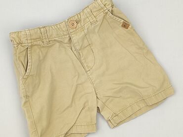 czarna podkoszulka z croppa: Shorts, Zara, 12-18 months, condition - Very good