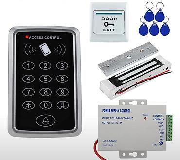 Qapı zamokları: Brulok və Şifrə ilə Girişə Nəzarət Dəsti – M203 Access Control Kit H — 3