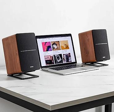 edifier kalonka: Edifier R1280DBs / Qəhvəyi Aktiv 2.0 masaüstü akustik sistem iOS — 7