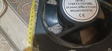 Ventilyatorlar: Sərinkeşlər – 220V AC - Şəbəkə gərginliyi: 220–240V, 50/60 Hz - Tip — 9