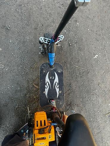 водный скутер: Бензиновый самокат X3 (off-road) Основные характеристики: - Двигатель — 4