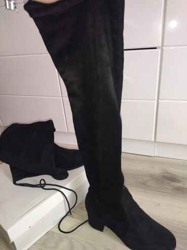 nepromočive ženske čizme: High boots, 39
