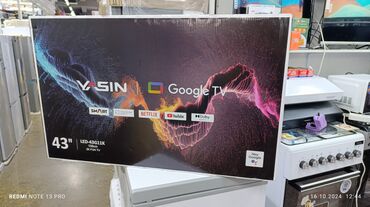 samsung smart tv 6400: Телевизор Ясин 43G11 Андроид гарантия 3 года, доставка установка