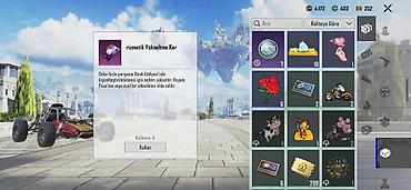 hazir hicablar: PUBG Mobile hesabı – kosmetiklər və resurslarla dolu - Səviyyə: 34 — 4