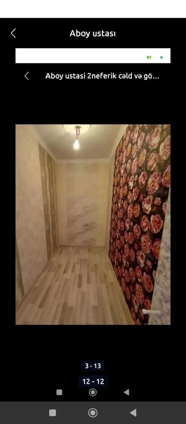 Malyar işləri: Aboy malyar paduqa emulsiya lminat işləri görürük 2 nəfərik peşekar — 8