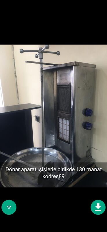 Dönər aparatları: Qazla işləyən, 2 gözlü -da lalafo.az — 2 Dönər aparatları: Qazla işləyən, 2 gözlü — 2