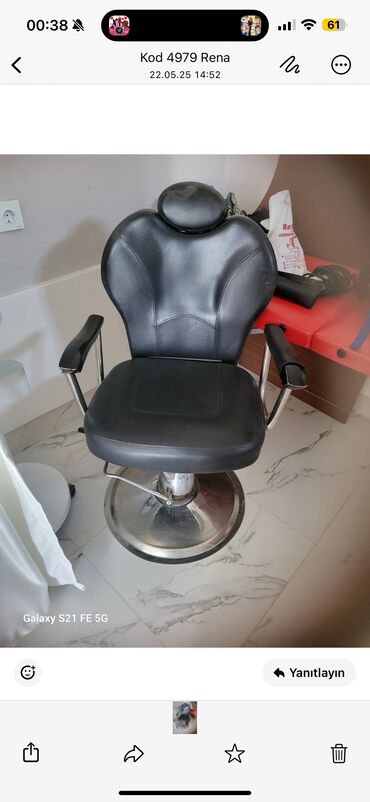 Salon, tibbi kreslolar: İşlənmiş, Saş kəsimi kreslosu lalafo.az -da Salon, tibbi kreslolar: İşlənmiş, Saş kəsimi kreslosu