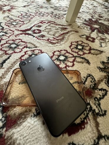 Apple iPhone: IPhone 7, Б/у, 128 ГБ, Jet Black, 100 %