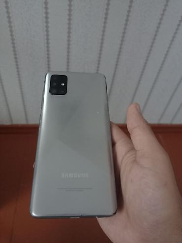 Samsung Galaxy A51, 128 GB, rəng - Gümüşü, İki sim kartlı lalafo.az -da Samsung Galaxy A51, 128 GB, rəng - Gümüşü, İki sim kartlı