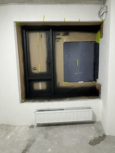 мытья окон: Покраска оконных и дверных рам, откосов и фасадных элементов - — 3