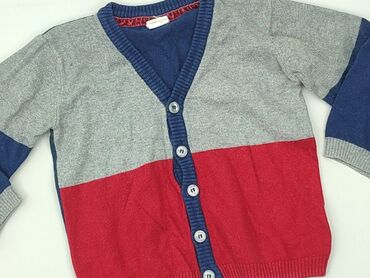 джинсова куртка: Kardigan, H&M, 9-12 miesięcy, stan - Idealny
