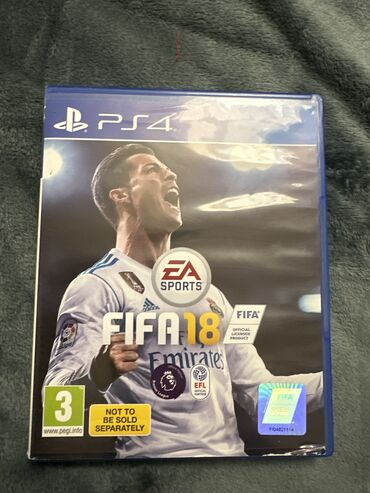 sony 4: Fifa 18 ps4 - yaxşı vəziyyətdə istifadə olunub