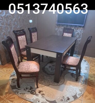 барные стулья: Masa desti tecili satlir 160 azn📍unvan Yeni Gunewli Aylin💥